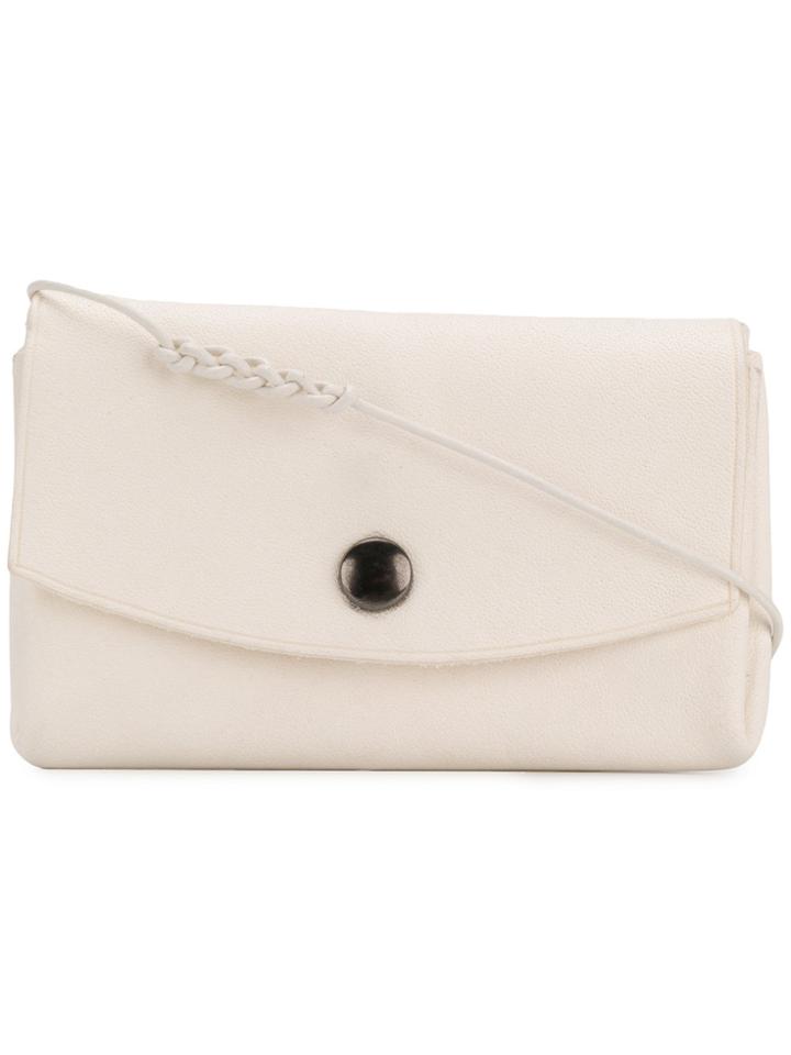 Ann Demeulemeester Neck Strap Pouch - White