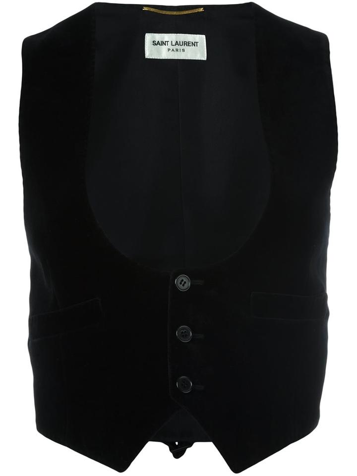 Saint Laurent Velvet Waistcoat