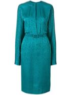 Jean Louis Scherrer Pre-owned Belted Dress - Green
