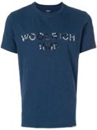 Woolrich Logo Print T-shirt - Blue