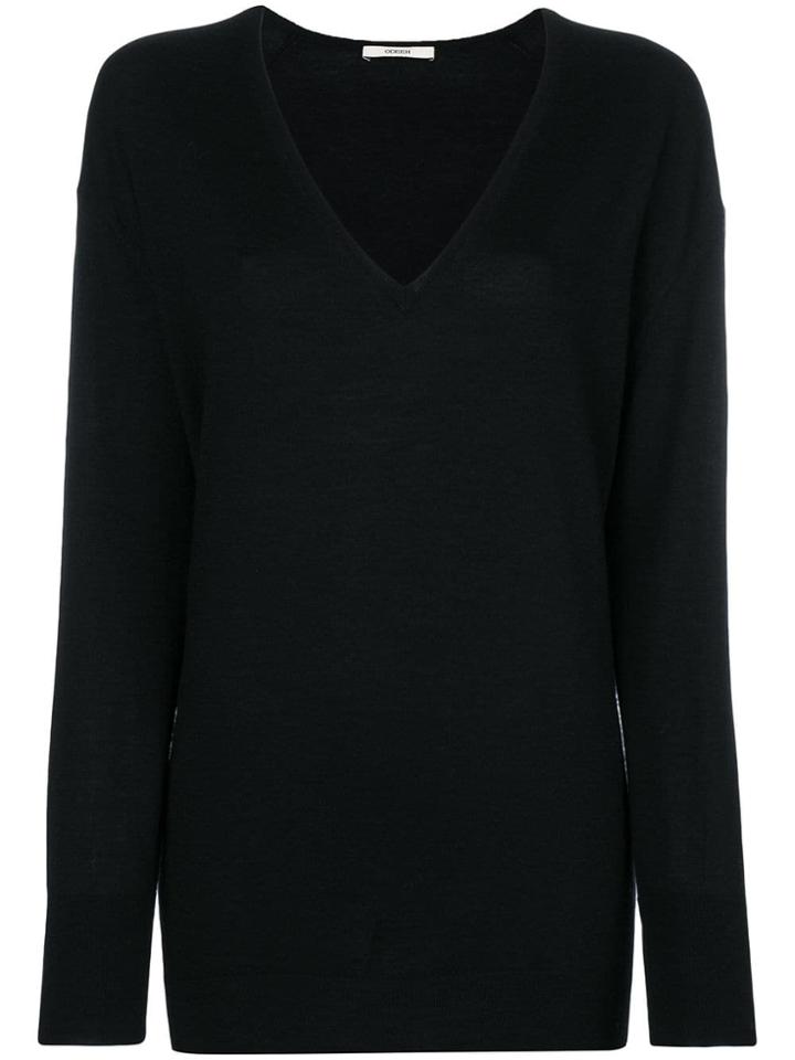 Odeeh Loose Knit Sweater - Black