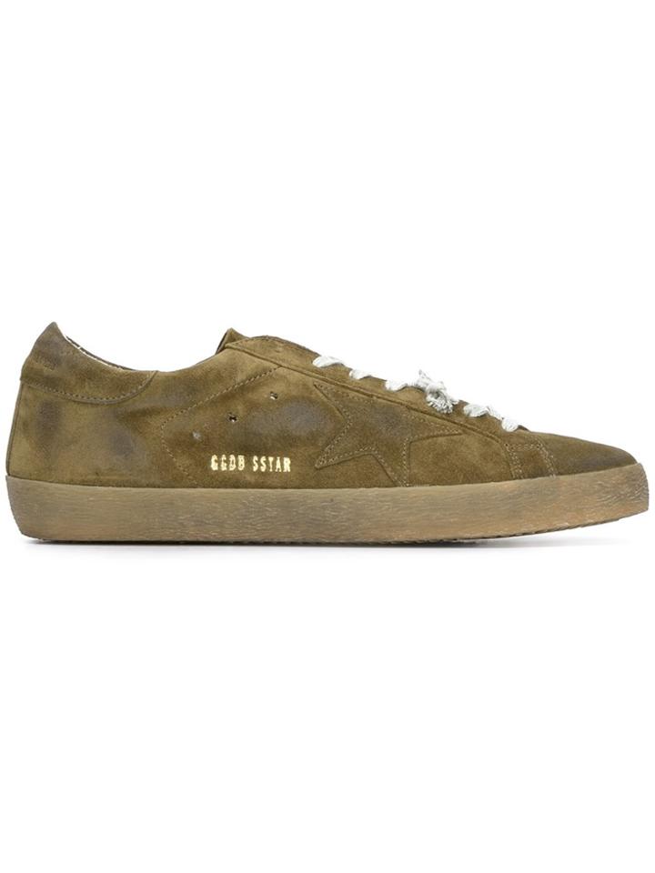 Golden Goose Deluxe Brand 'super Star' Sneakers - Green