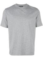 Balenciaga Crew Neck T-shirt, Men's, Size: Large, Grey, Cotton
