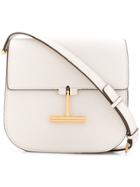 Tom Ford Natalia Matelassé Crossbody - White