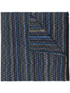 Missoni Zigzag Pattern Scarf - Blue