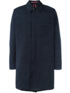 Ps By Paul Smith - Classic Midi Coat - Men - Cotton/polyamide/polyester - Xl, Blue, Cotton/polyamide/polyester