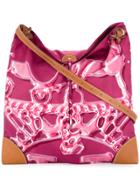 Hermès Vintage City Shoulder Bag - Pink & Purple