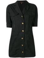 Louis Vuitton Vintage 2000's A-line Mini Dress - Black