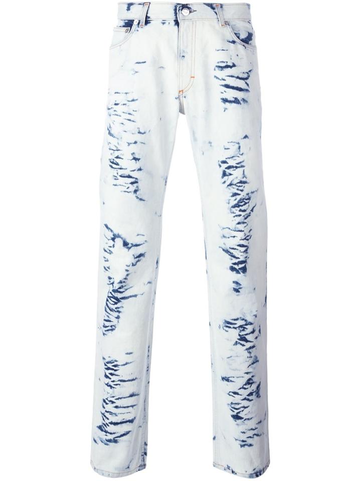 Walter Van Beirendonck Vintage Bleached Jeans - White