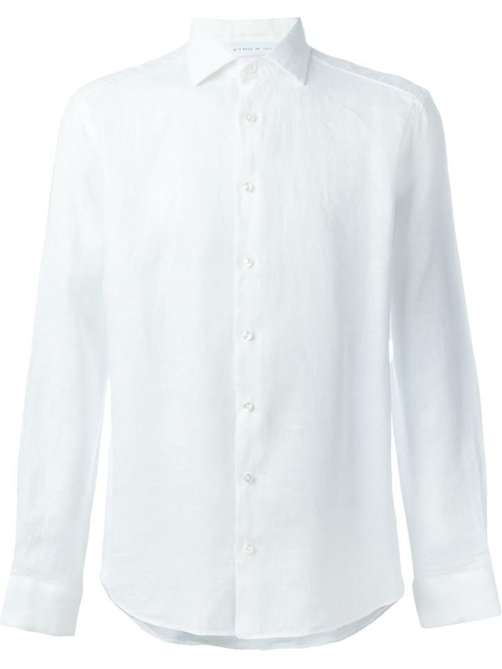 Etro Spread Collar Shirt