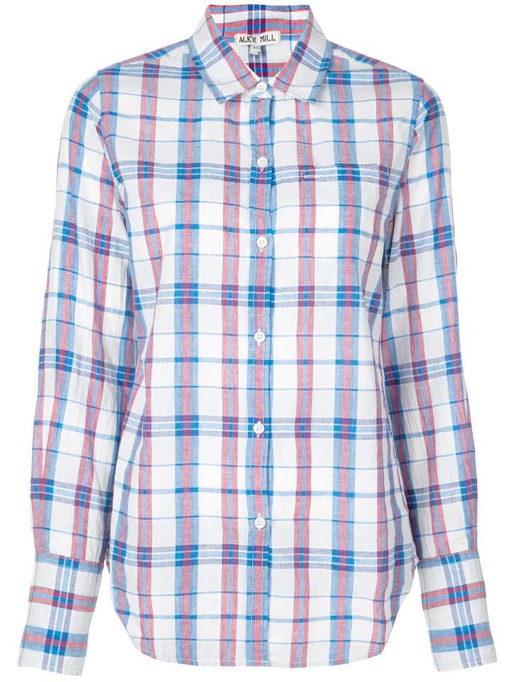 Alex Mill Plaid Shirt - Blue