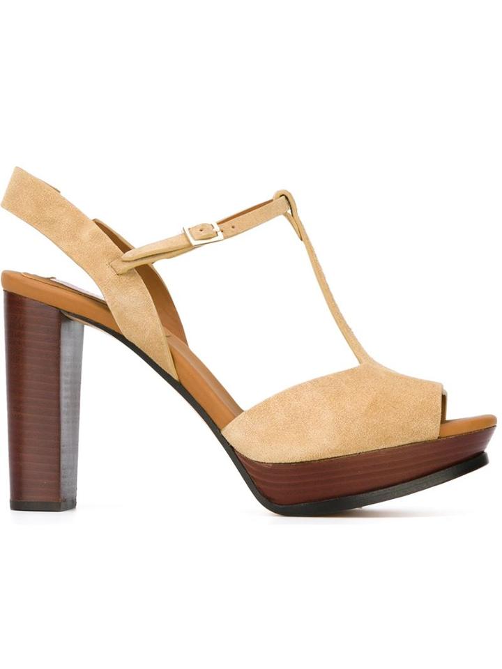 See By Chloé Alex Sandals, Women's, Size: 41, Nude/neutrals, Suede/leather