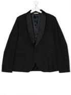 Manuel Ritz Kids Teen Single-button Blazer - Black