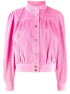 Marc Jacobs Corduroy Bomber Jacket - Pink