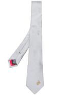 Paul Smith Rabbit Embroidered Tie - Grey