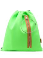Mm6 Maison Margiela Drawstring Top Backpack - Green
