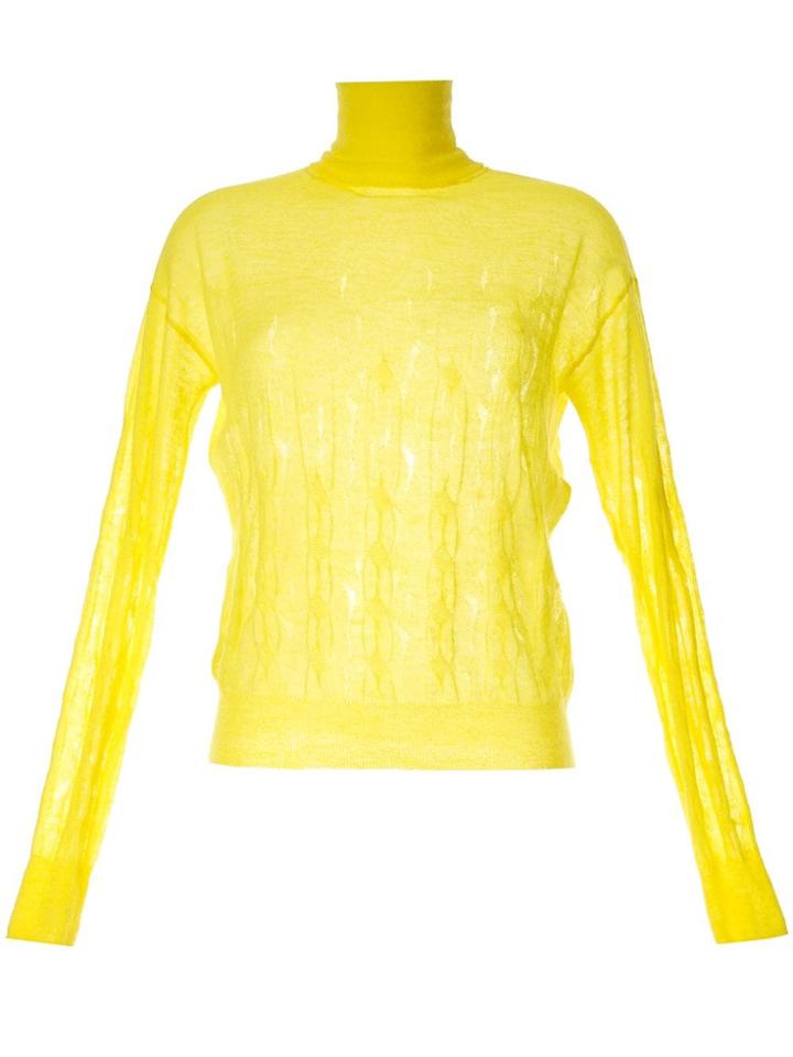 Nina Ricci Fine Knit Jumper - Yellow