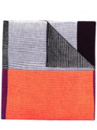 Ps By Paul Smith Colour Block Scarf - Yellow & Orange