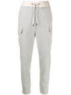Peserico Drawstring Cropped Trousers - Grey
