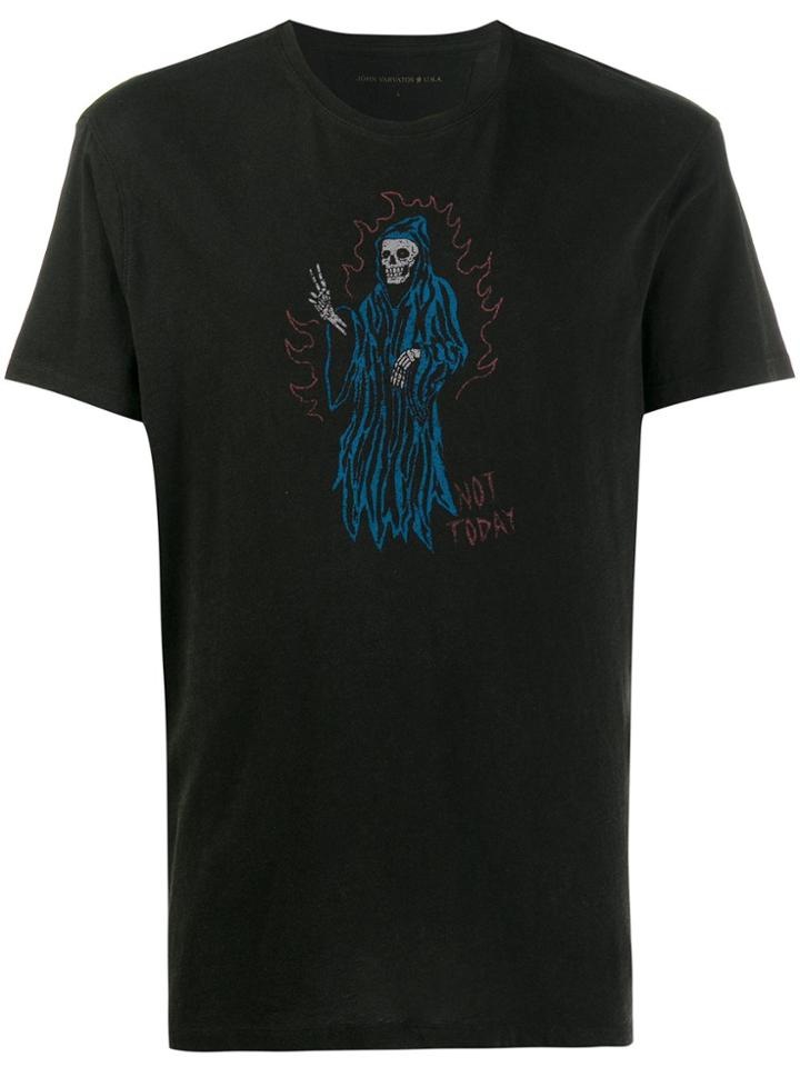 John Varvatos Not Today T-shirt - Black
