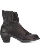 Guidi Cuban Heel Ankle Boots