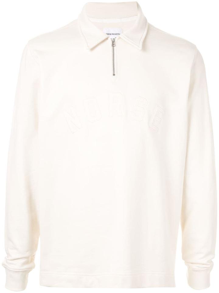 Norse Projects Polo Sweatshirt - White