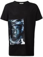 Les Benjamins Face Print T-shirt, Men's, Size: Xl, Black, Cotton
