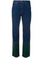 Ports 1961 Cropped Flared Jeans, Size: 26, Blue, Cotton