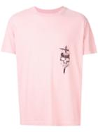Rta Skull Print T-shirt - Pink