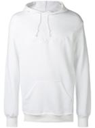 Rodarte - Embroidered Oversized Hoodie - Unisex - Cotton/polyester - Xl, White, Cotton/polyester