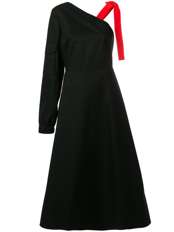Yulia Yefimtchuk One Shoulder Dress - Black