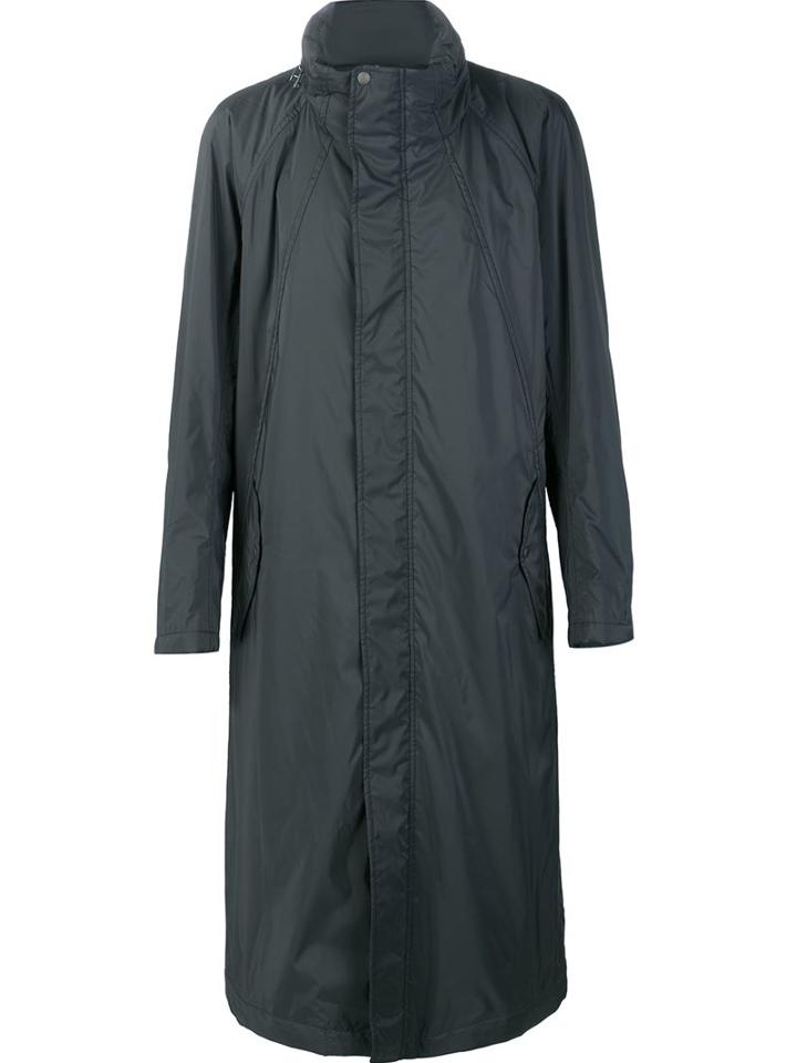 Issey Miyake Men 'thinsulate' Coat, Size: 2, Grey, Polyester