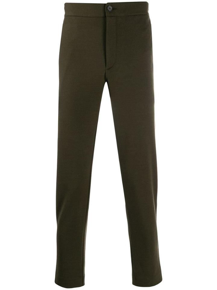 Harris Wharf London Straight-leg Trousers - Green