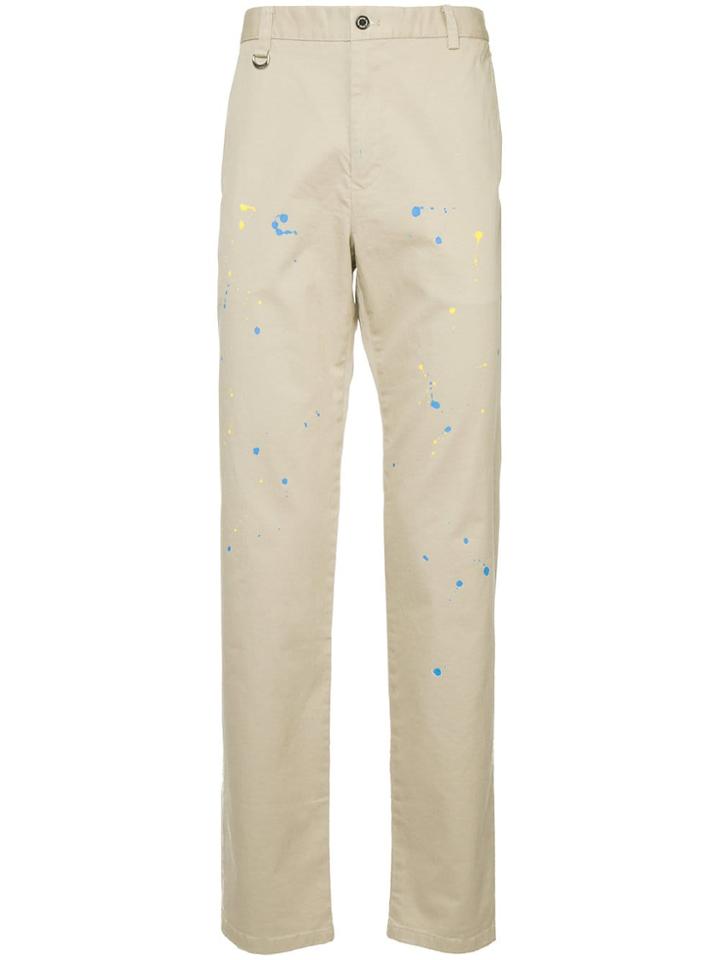 Guild Prime Splash Print Chinos - Neutrals