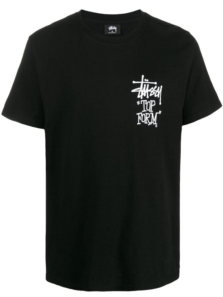 Stussy Top Form T-shirt - Black