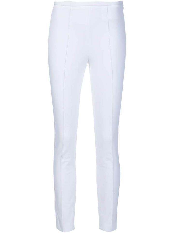 Michael Kors Collection Side Zip Skinny Trousers - White