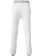 Maison Margiela Inverted Track Pants, Men's, Size: 52, Grey, Cotton/polyester