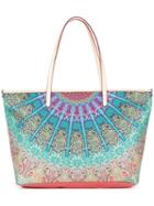 Etro - Scarf Print Tote Bag - Women - Cotton/polyester/pvc - One Size, Women's, Cotton/polyester/pvc