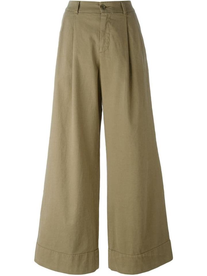 P.a.r.o.s.h. Wide-legged Draped Trousers - Neutrals