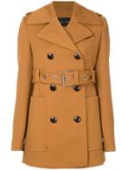 Proenza Schouler Double Breasted Belted Coat - Brown
