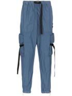Off-white Cargo Denim Trousers - Blue