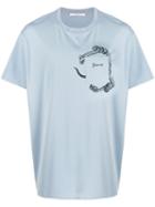 Givenchy Logo Pocket T-shirt - Blue