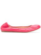 Lanvin Classic Ballerina Shoes - Pink & Purple