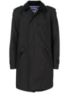 Junya Watanabe Comme Des Garçons Man Zip-detailed Trench Coat - Black