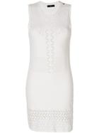 Diesel Knitted Crochet Detail Top - White