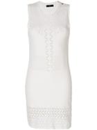 Diesel Knitted Crochet Detail Top - White