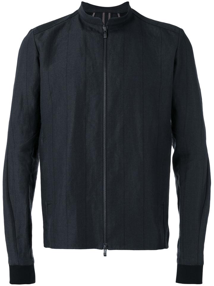 Devoa Stripe Jacket - Grey