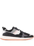 Moa Master Of Arts Stripe Panel Sneakers - Black