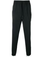 Ermenegildo Zegna Xxx Drawstring Tapered Trousers - Black