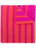 Ps By Paul Smith Reversible Neon Striped Scarf - Multicolour